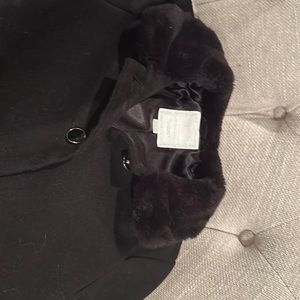 Gymboree, girls black dress coat. Size 5-6
